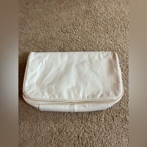 White Leather Crossbody Bag